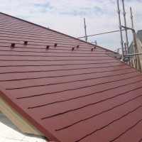 神奈川県横浜市の屋根の上塗り完了後