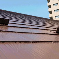 東京都江戸川区の屋根塗装工事の施工完了後