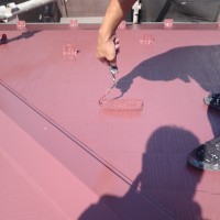 東京都葛飾区の屋根塗装工事の施工事例