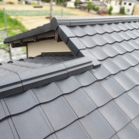 松戸市の屋根の葺き替え工事の施工完了後
