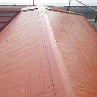 東京都足立区の屋根塗装工事の施工完了後