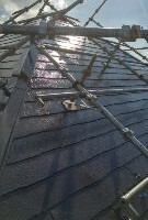 屋根塗装工事の施工完了後