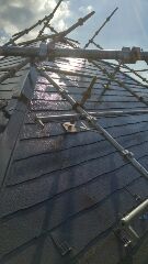 屋根塗装工事の施工完了後