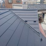足立区K様邸の瓦屋根の葺き替え – スレート屋根に張り替えリフォーム