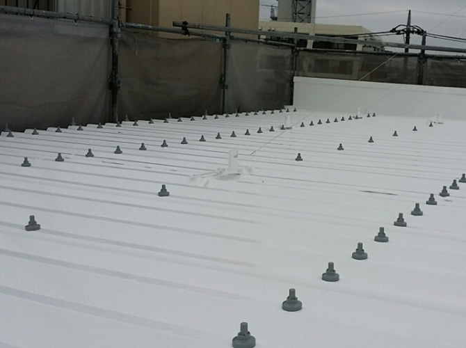 暑さ対策屋根の遮熱塗装工事の完了後