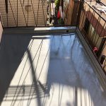 豊島区N様邸のベランダ防水リフォーム – 住宅ベランダ床のウレタン防水工事